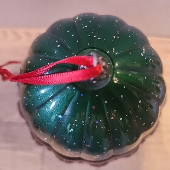 Lenox Santas Arrival Green Hot Air Balloon Stieff Pewter Ornament 2nd Edition - Picture 7 of 11